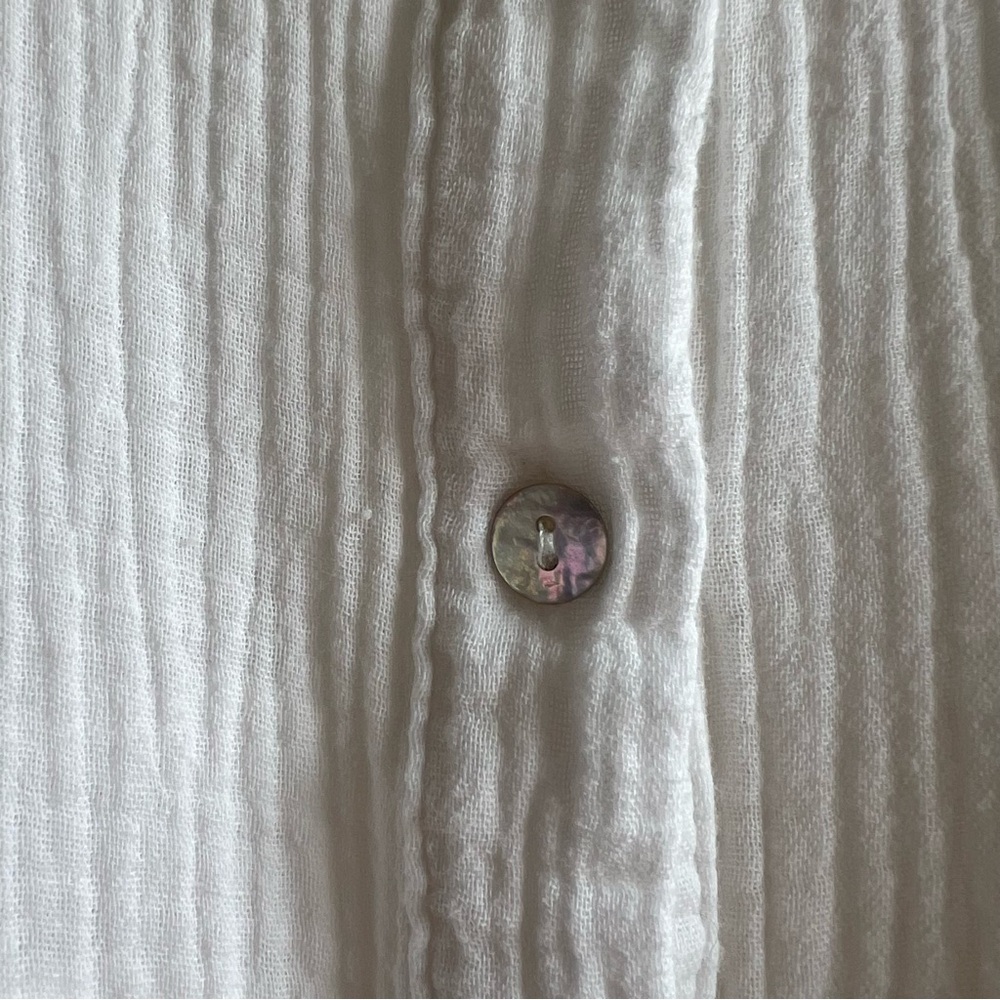 Petal & Pup White Button-Front Maxi Dress - Picture 4 of 11